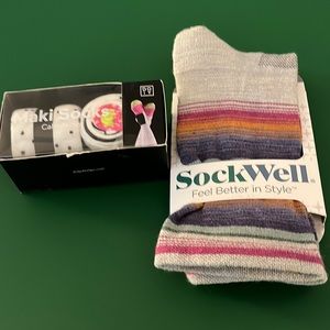 Sockwell wool socks with bonus sushi socks!